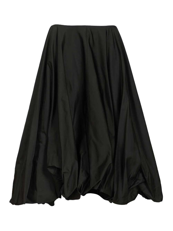 Look 5 - Ballon Skirt In Technical Taffeta Skirts Black