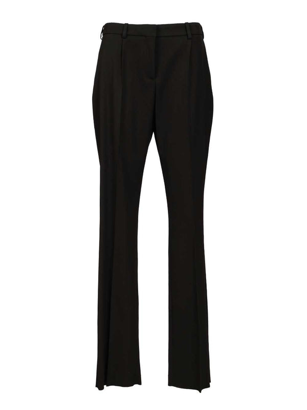 Slim Tailored Trousers Black