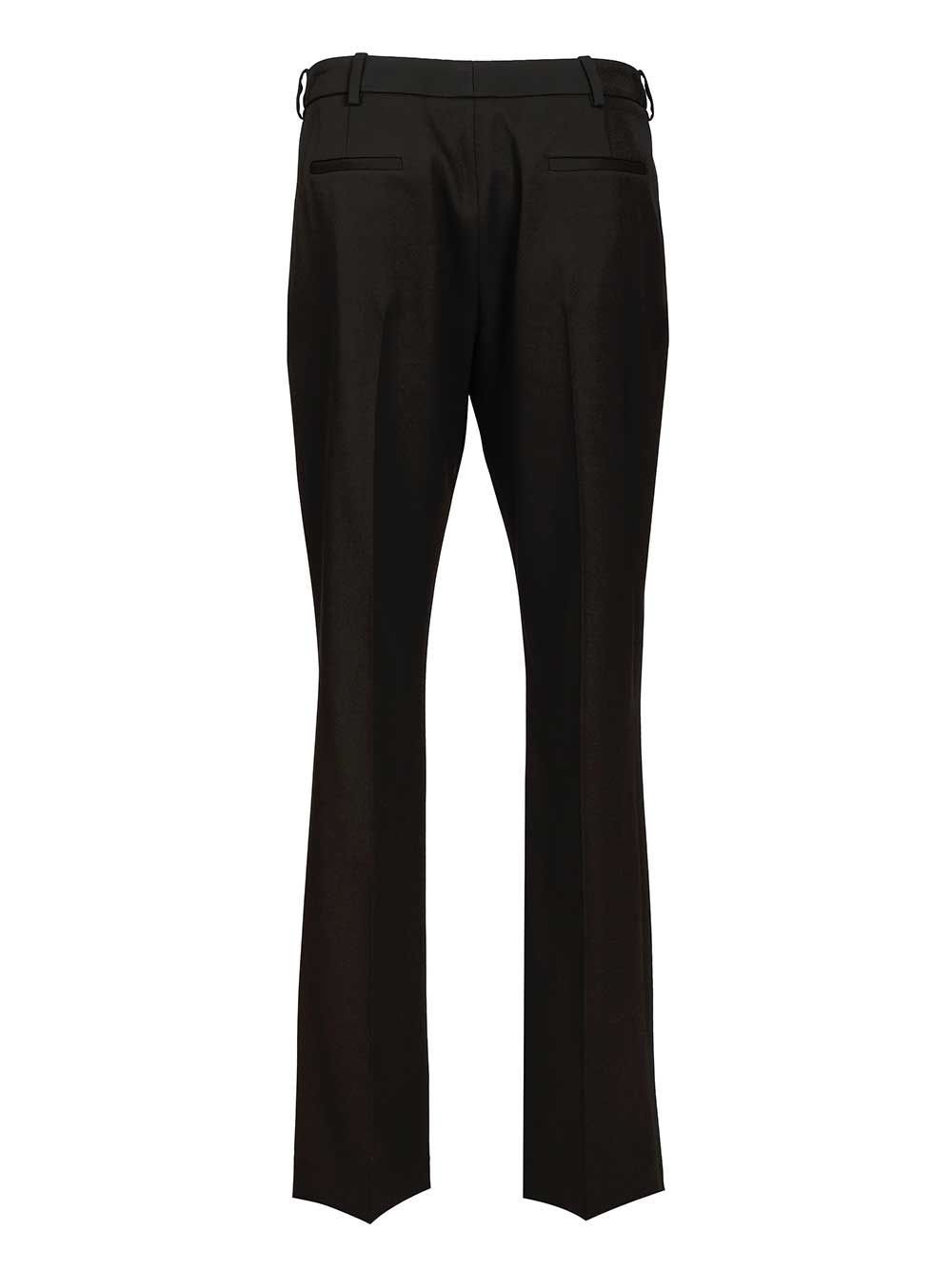 Balenciaga Slim Tailored Trousers - Black | 067d95fdfe124c684728dca691acd2c20d754e75