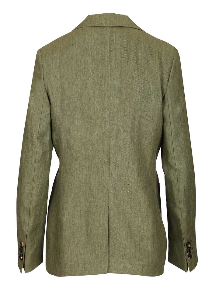 Latorre Linen Blazer Jackets - Green | bb4bef98598b6f22801c84a1fb3c40ebfaf8ce06