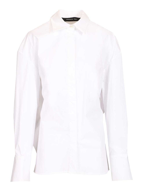 Cropped Shirt White