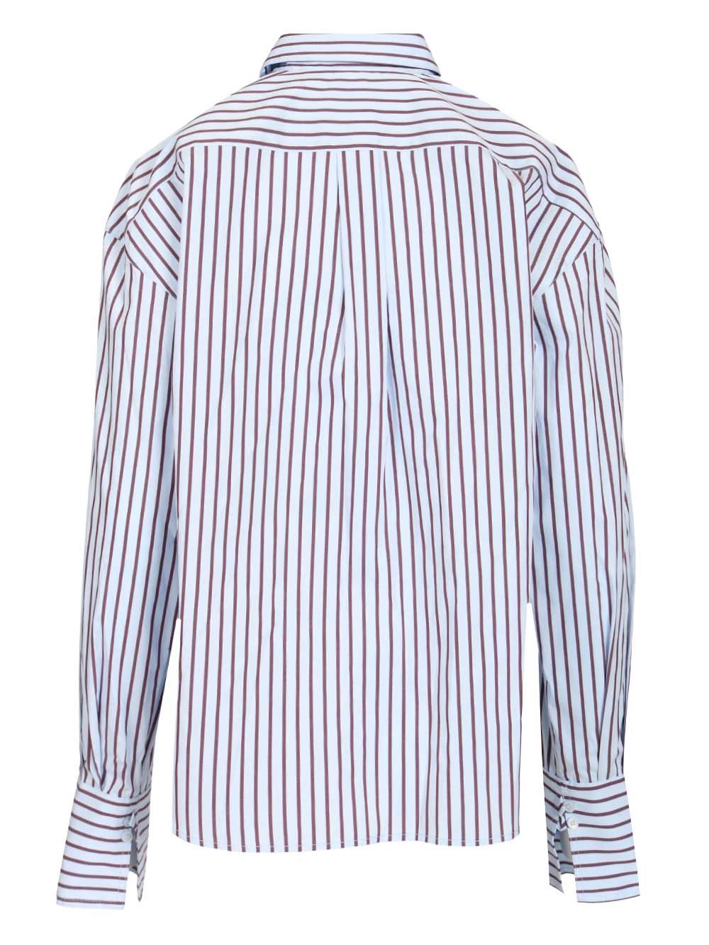 Federica Tosi Camicia Popeline Righe Shirts - Multicolor | e34e5f0530acce8d9b7d100880ee47659654d5a0