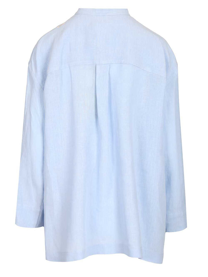 'S Max Mara Linen Shirt Shirts - Light blue | bd7d6562e1097ee8a8e2d95a92574212d3f126c8
