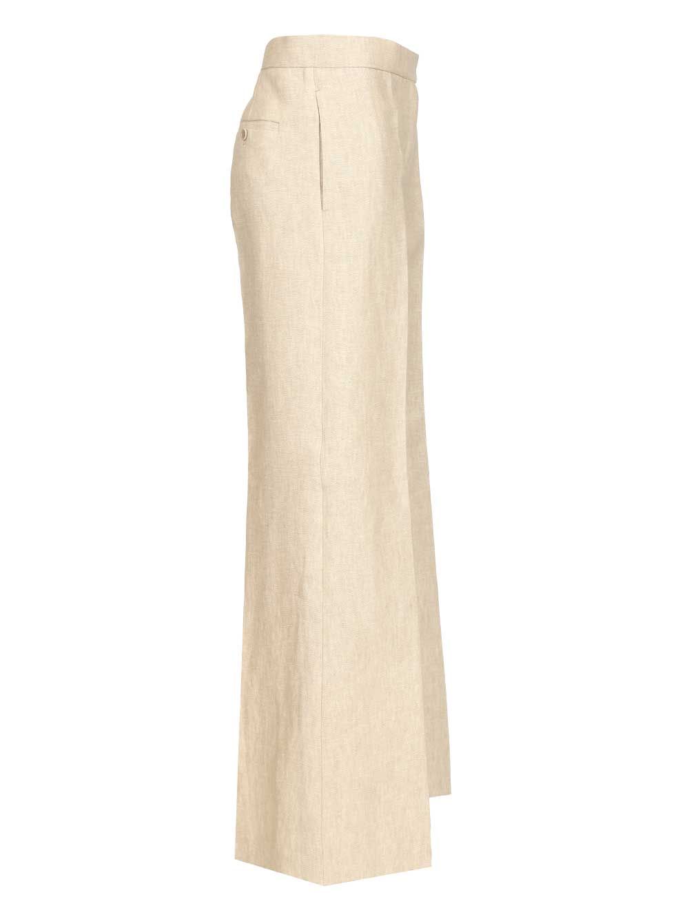 Max Mara Ginnico Trousers - Beige | 89003d69742a36bc30b517e69c01e7d1e8be94e9