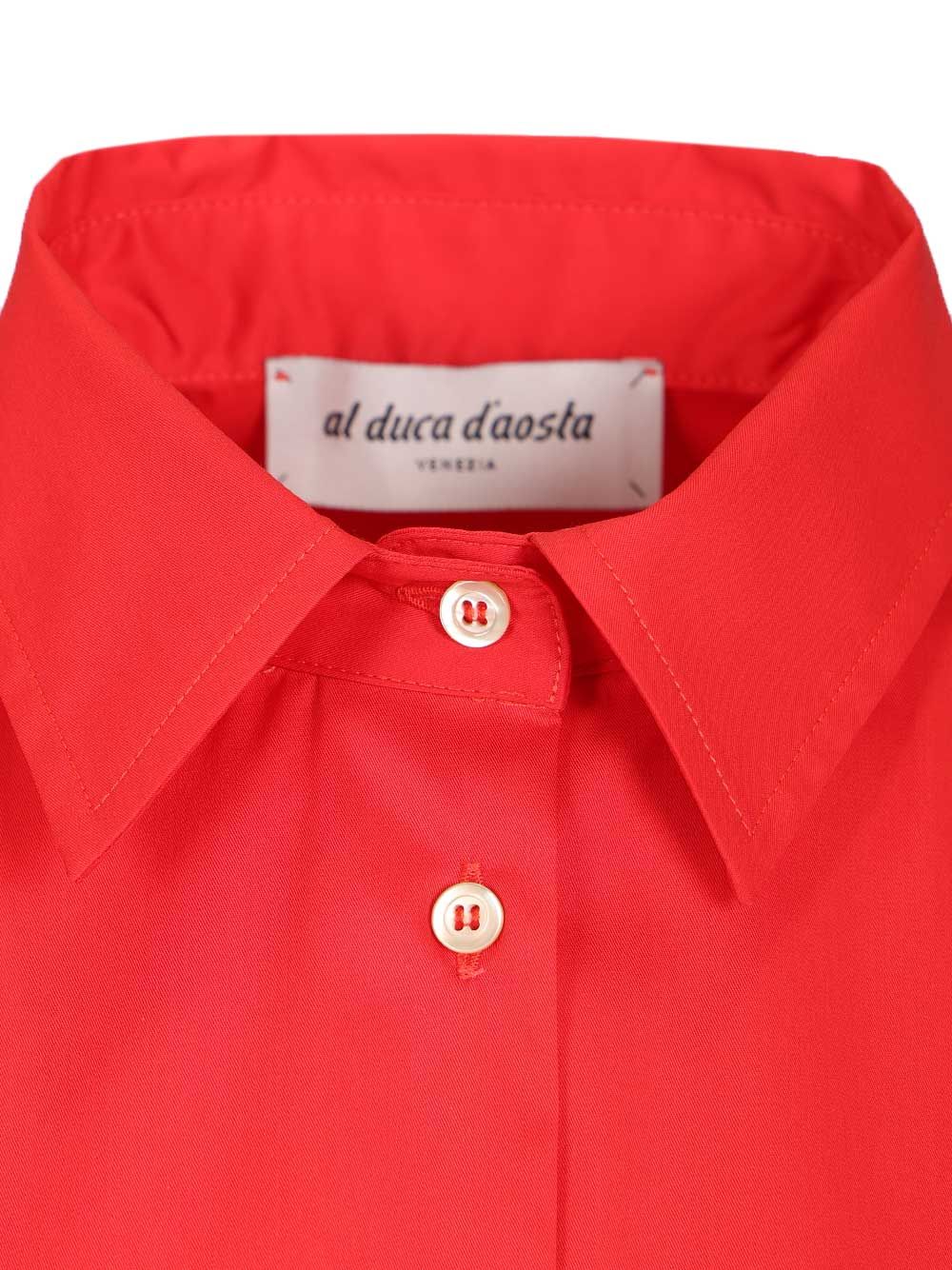 Al Duca D'Aosta Camicia Mm Shirts - Red | c5e885e2701a9ecd0b19c5fca1dd21251f09c7a3