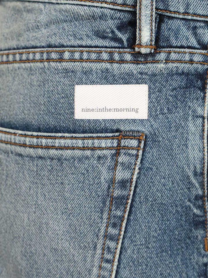 Nine In The Morning Denim Nathan Dritto Largo Jeans - Light blue | 85570c956554943d51ee854d2a5b6e731aae6cfa