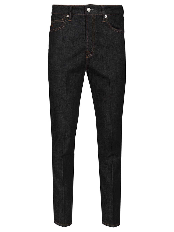 Nine In The Morning Denim Asthor Straight Stretch Jeans - Blue | 745563e90dabfd82364aea166b00579614d47f46