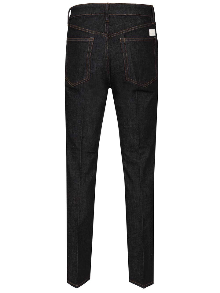 Nine In The Morning Denim Asthor Straight Stretch Jeans - Blue | 1efc21d0e3a62b2af5c9b50b9072fd38c05c5efd