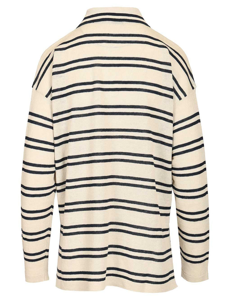 'S Max Mara Linen Cardigan Knitwear - Beige | 6168b3045195f3d8873ae7c4b9dc6df33a6d2f39