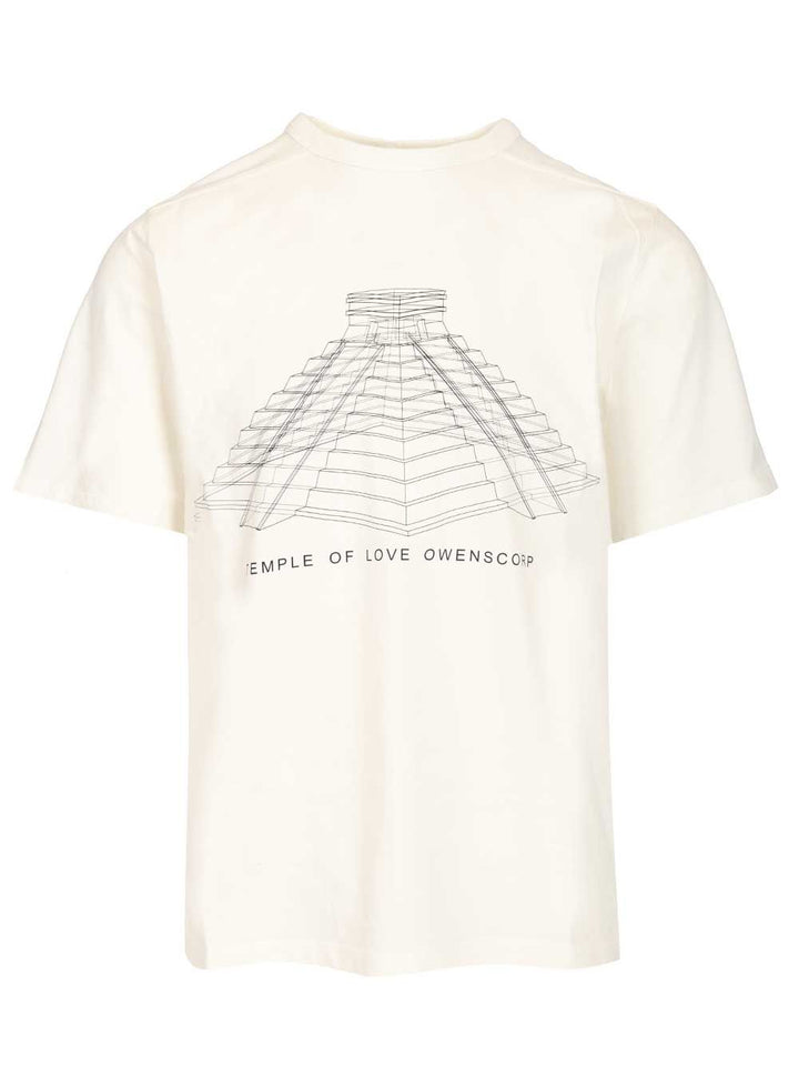 Rick Owens Brad T T-Shirt - White | 796c9f6e5fc0b3ea4e1c409809655aa5ab3db810