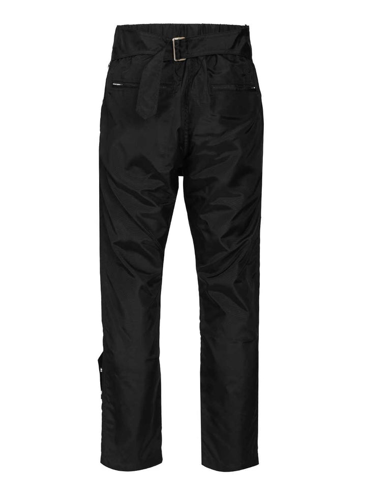 Rick Owens Geth Megastrapped Pants Trousers - Black | 94b2e207e4843339e7bcddb42381b7855945bb72