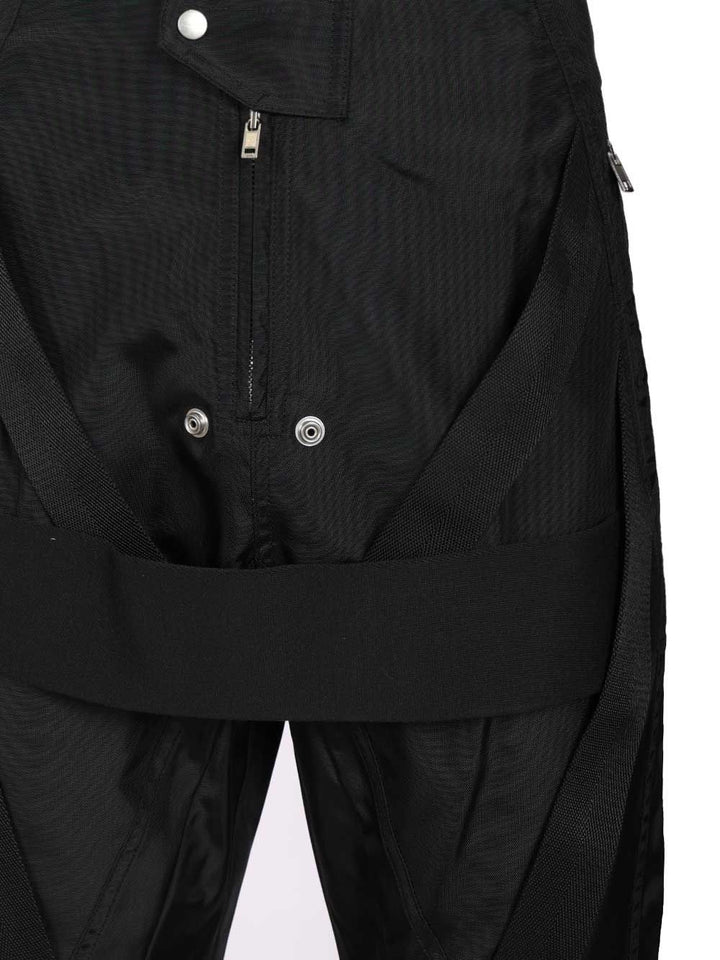 Rick Owens Geth Megastrapped Pants Trousers - Black | 2f63a955eab42d8b5db74fd9f9c69638403a47f3