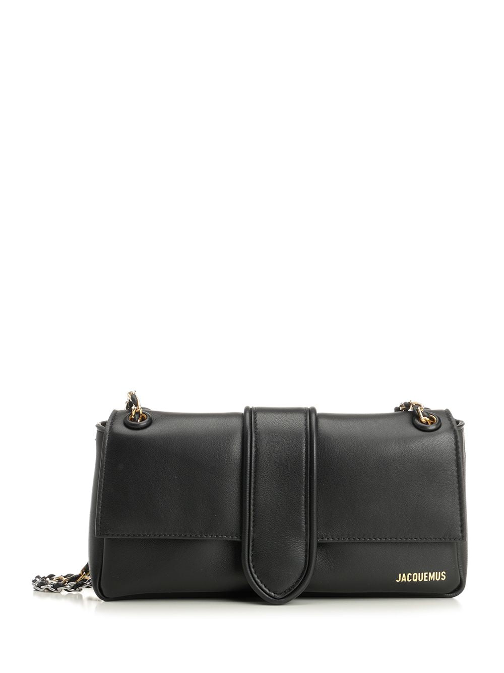 Jacquemus Bambino Chaine Shoulder Bags - Black | 870d07f3b801cd409026cd265e134d766e9fc25c