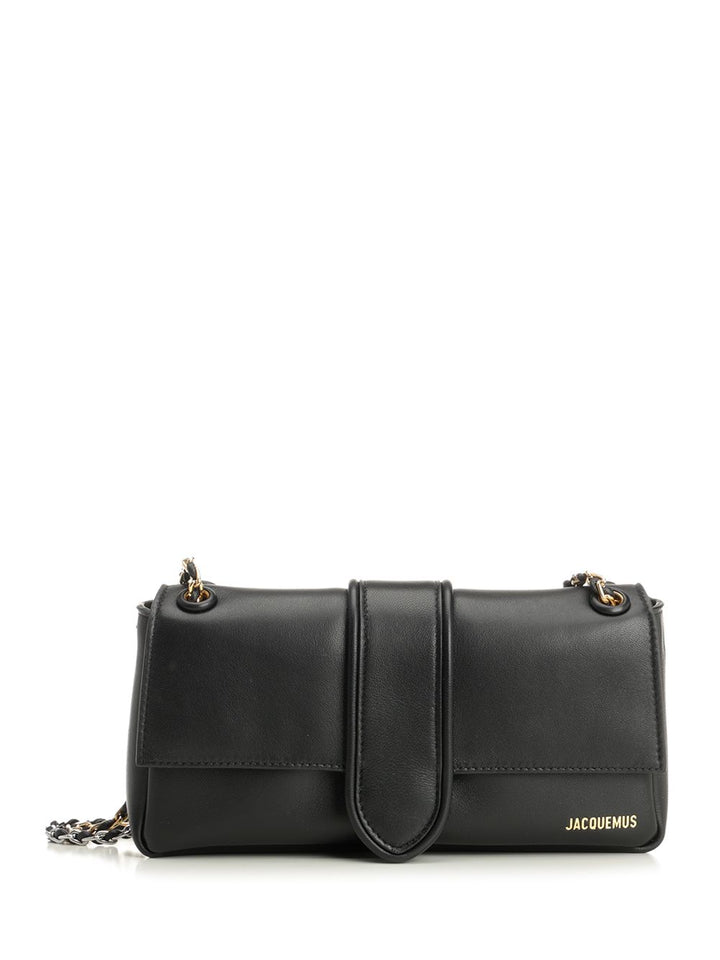 Jacquemus Bambino Chaine Shoulder Bags - Black | 870d07f3b801cd409026cd265e134d766e9fc25c