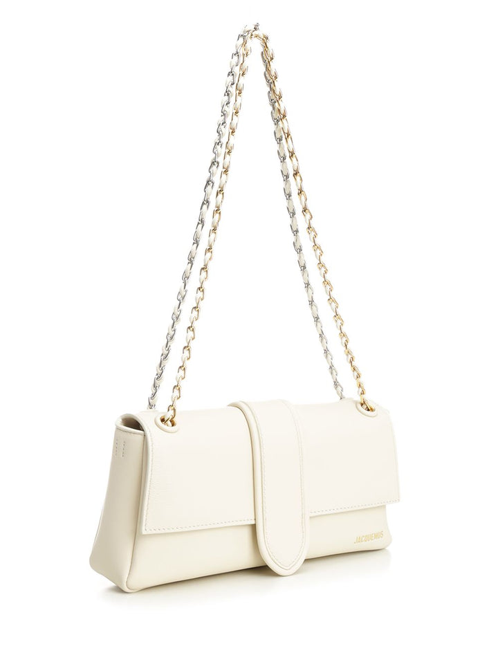 Jacquemus Le Bambino Chaine Shoulder Bags - White | fa9cb55ac2ca63a1490051813ee041f874b6244a