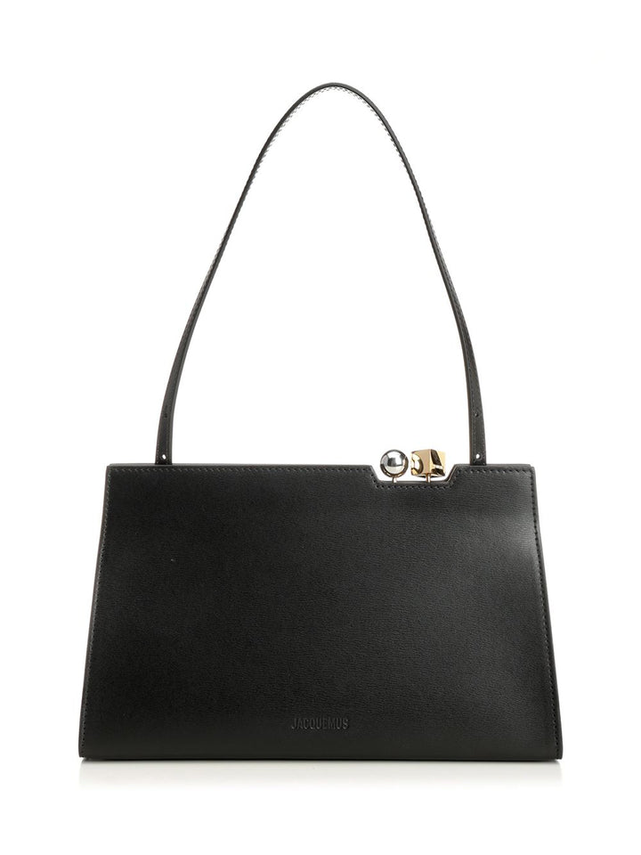Jacquemus Le Salon Handbags - Black | 5d832b707164f2c1283b00076d4f2d4e4440cc75