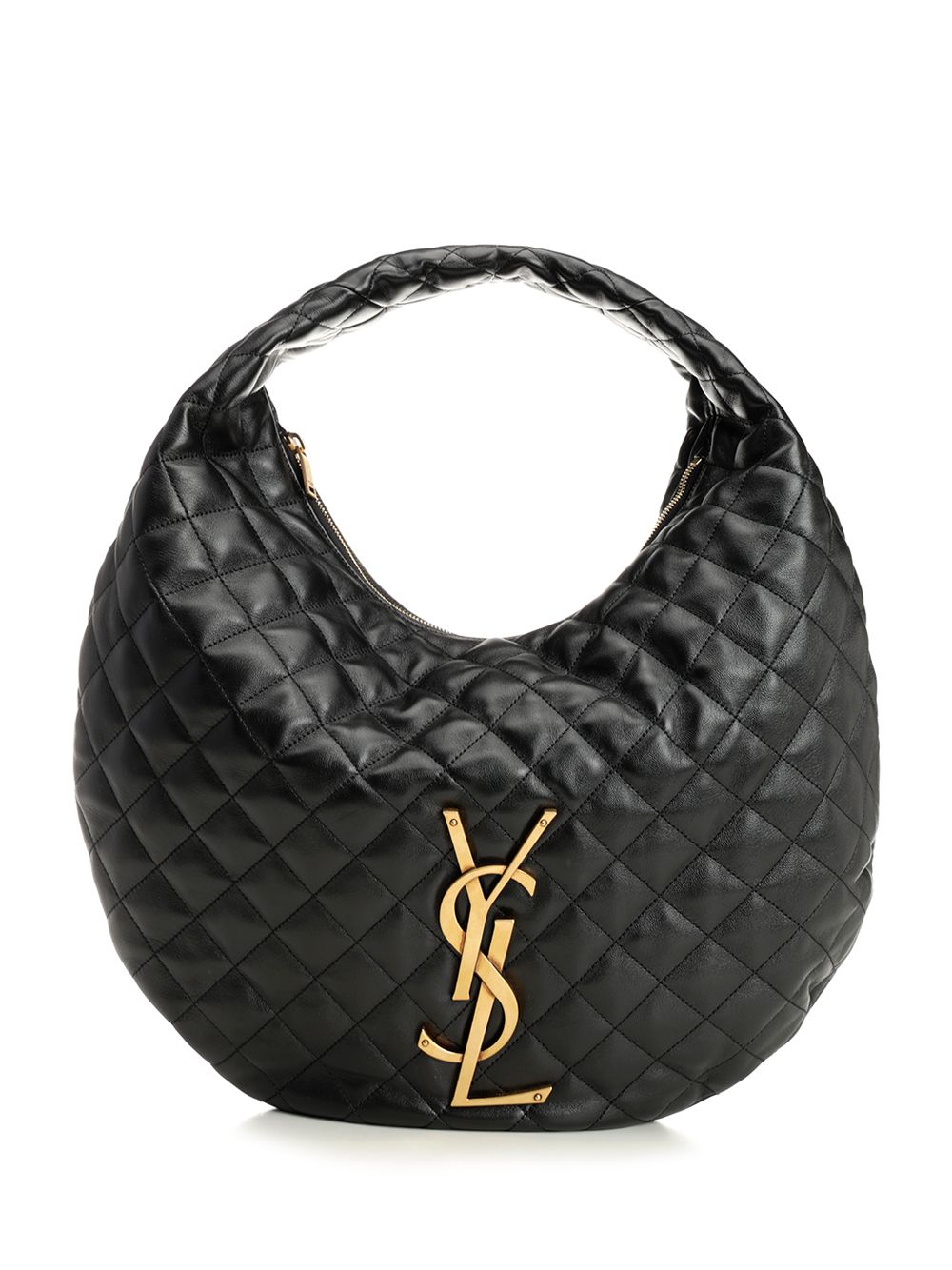Saint Laurent Ysl Bo Icare Hobo Shoulder Bags - Black | 0ce713ad8544744dd2c11c5826d89562ff3cc56f