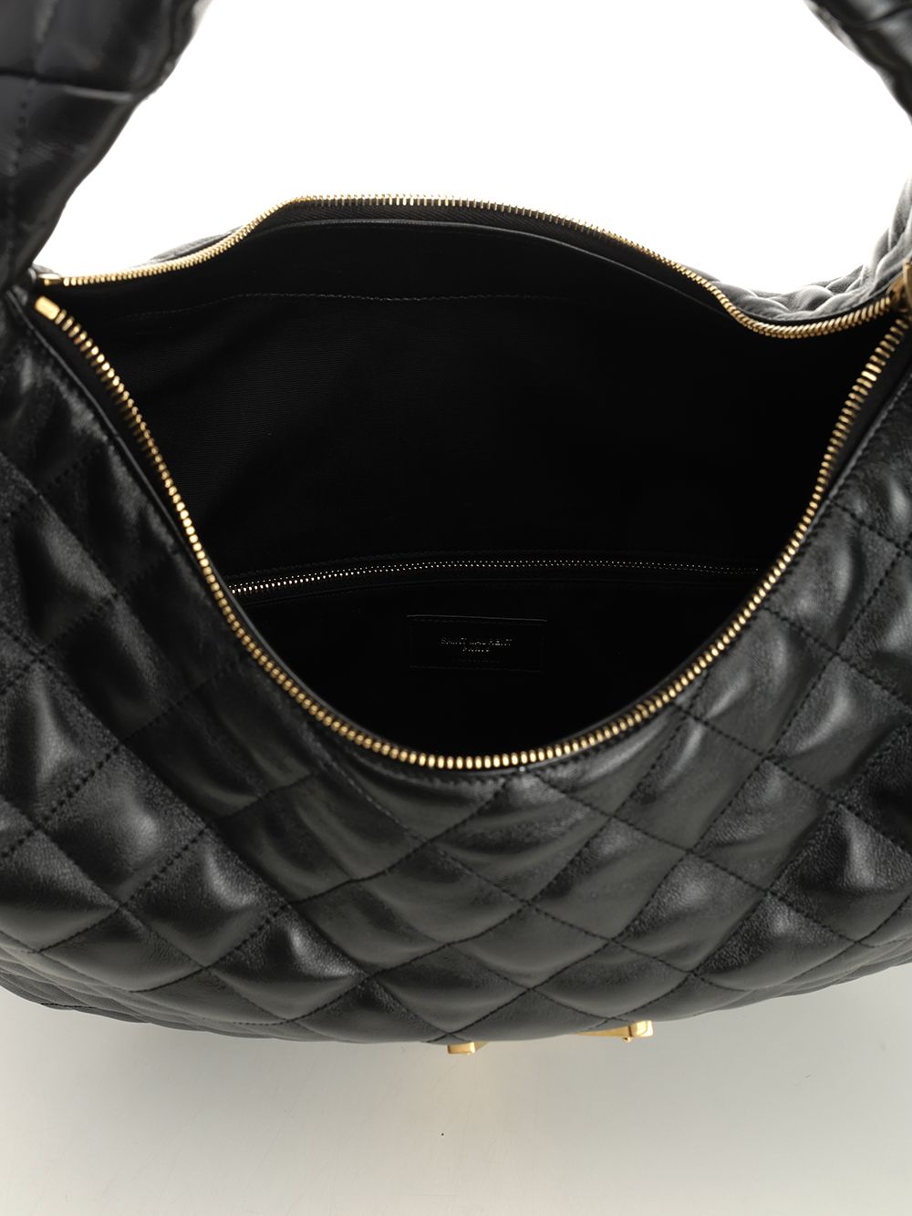 Saint Laurent Ysl Bo Icare Hobo Shoulder Bags - Black | d9a670570d9f3fe040273c3b6e0bf19c27135e63