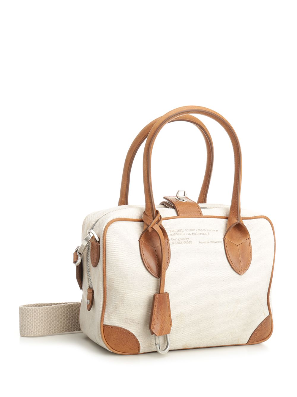 Golden Goose Deluxe Brand Vita Handbags - White | d0f608f265132a9113de6e05a608dd68b0221083