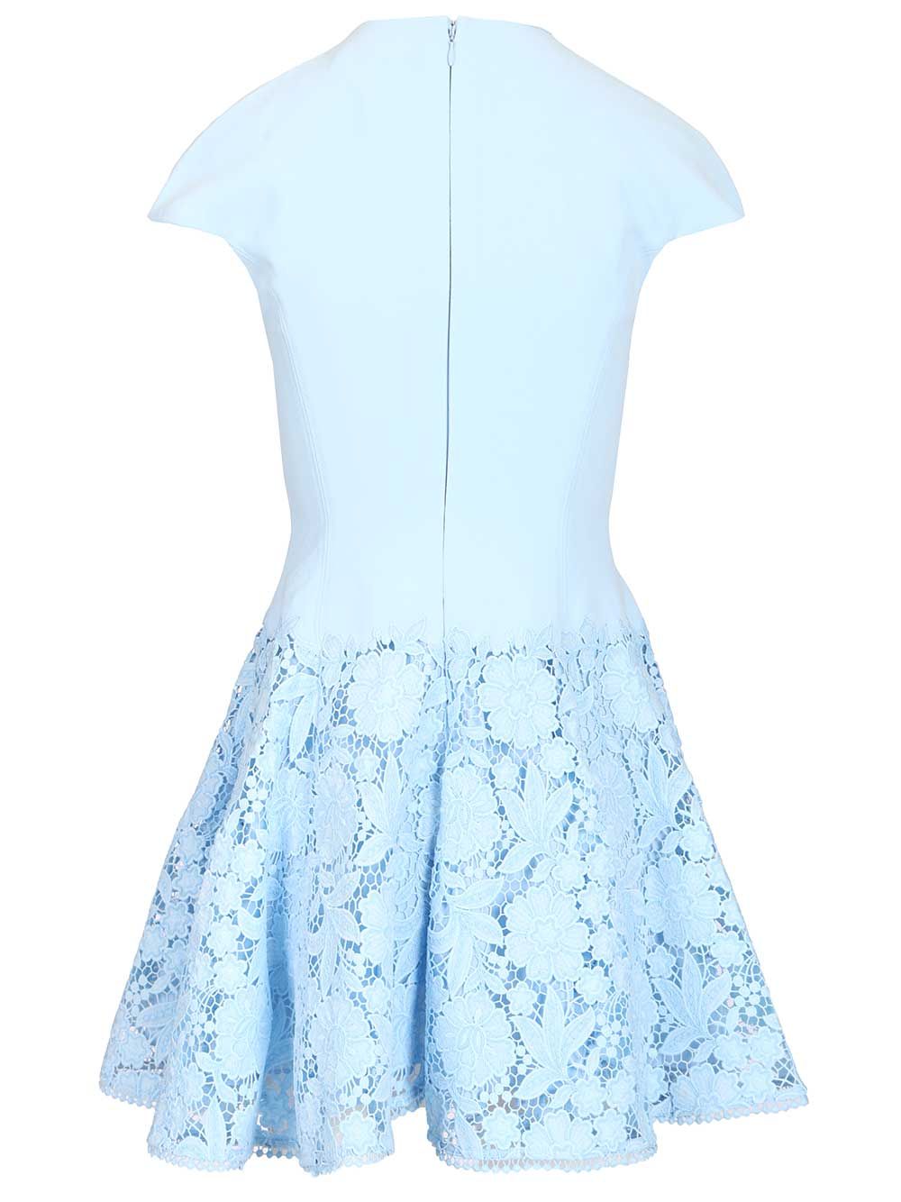 Self-Portrait Mini Dress Dresses - Light blue | d118fc65f352191059dd75a8033f31bf7793d7ef