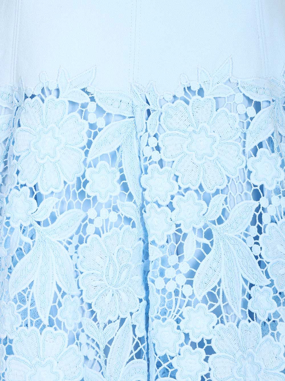 Self-Portrait Mini Dress Dresses - Light blue | c5b50a43d6d648721ffe6bf0963220e1ef7e9e81