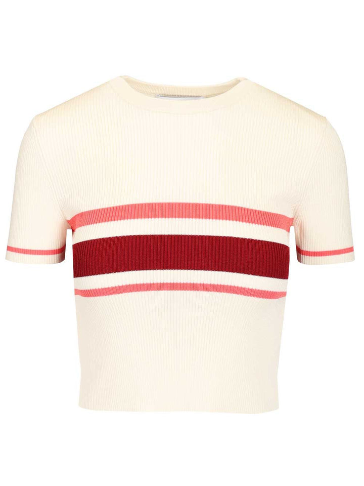 Self-Portrait Knit Top Knitwear - White | 1df6e5d3e9267b0ce87fcd258281079c350b6b37