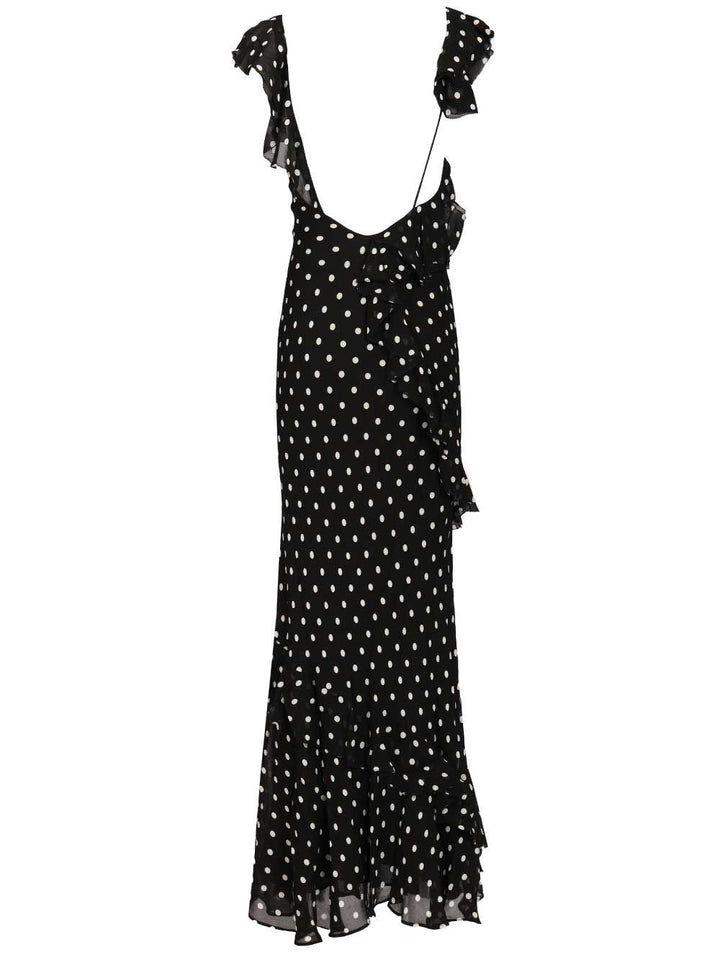 Self-Portrait Long Dress Dresses - Black | 2c9de8888a3574723d084b774c2c90ba816c341b