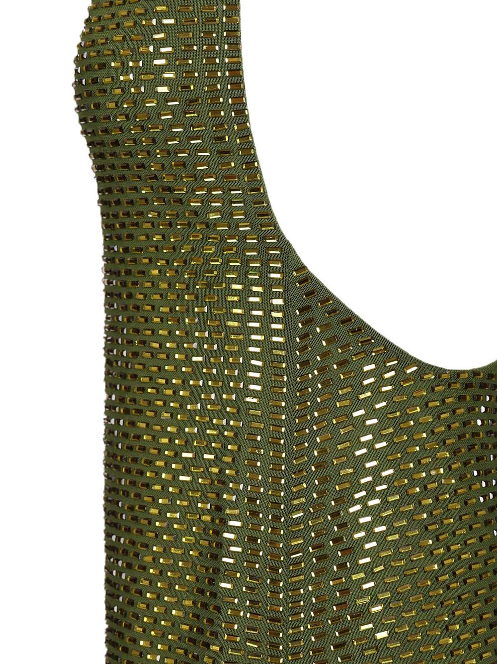 Self-Portrait Mini Dress Dresses - Green | 0bfd1d6959e45f6ac63b8ccb6c8800eddd914775