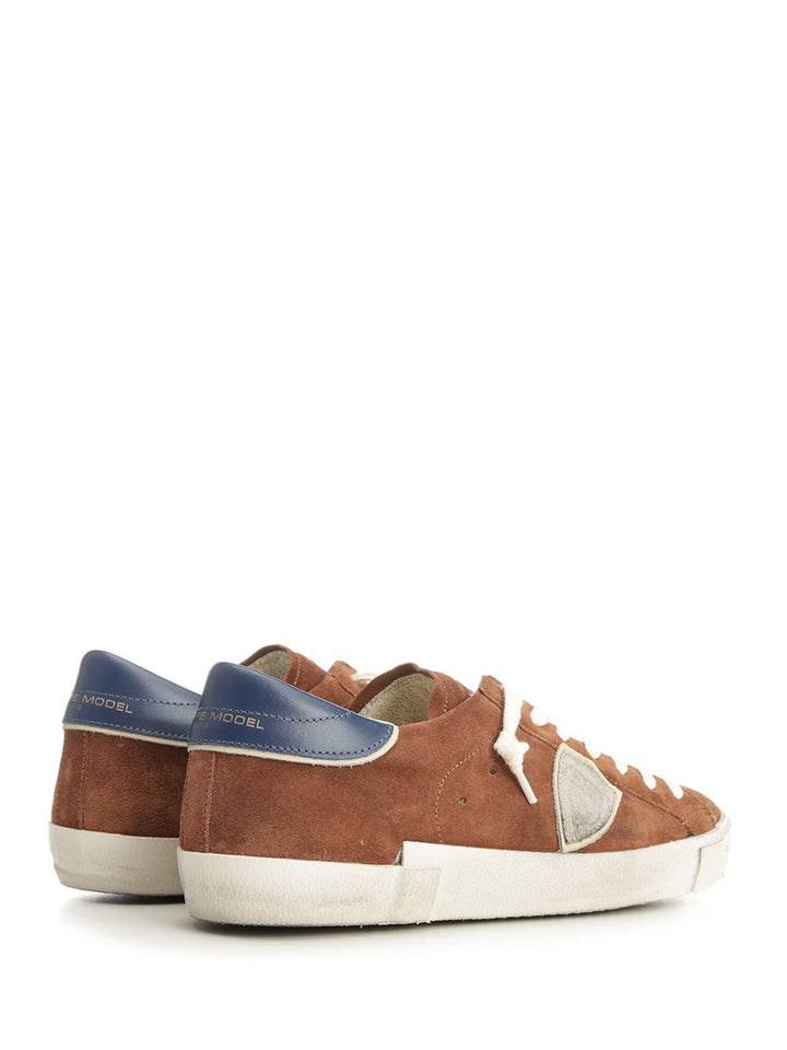 Philippe Model Prsx Low Man Sneakers - Brown | e65d34eba6503951e57da520144c5c138a8728a4