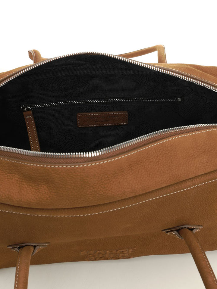 Margesherwood Boston Bag Shoulder Bags - Beige | a8a15dcac4a94ad055d7ceec52e11b68abbf6683