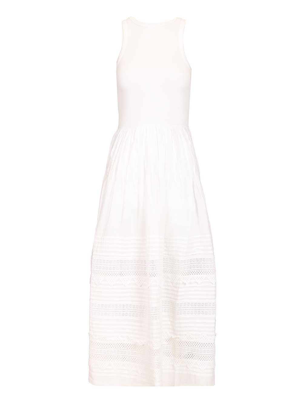 Polo Ralph Lauren Cotton Tank Dress Dresses - White | 0870070a57006e50ea4fe6f4279d22cbce566726