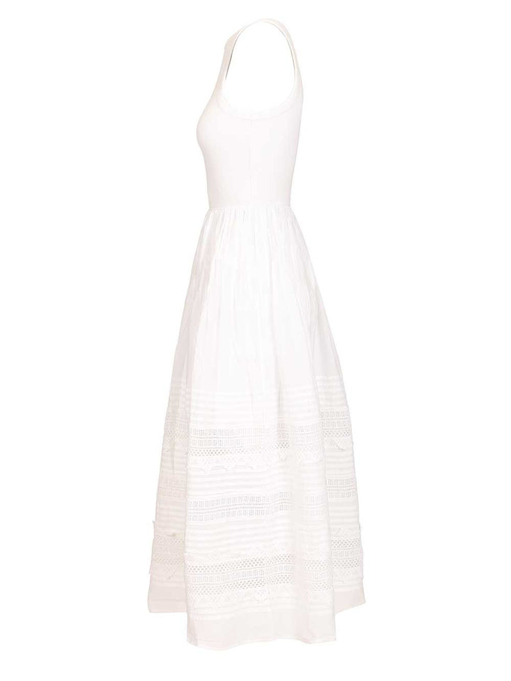 Polo Ralph Lauren Cotton Tank Dress Dresses - White | 8c446125f9fe16eb6c5cc353c24815052660f64b