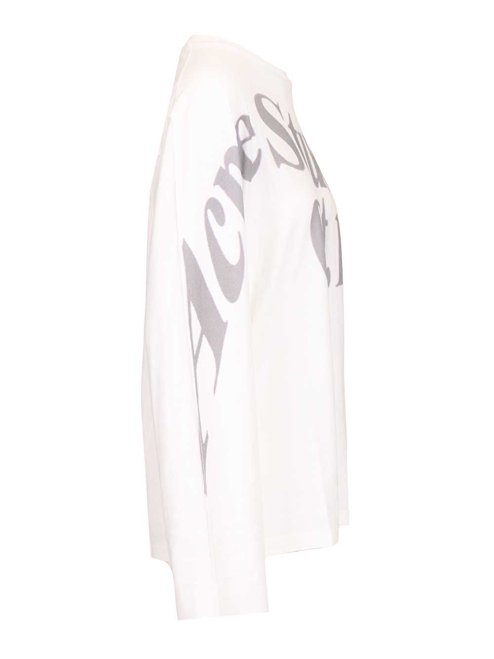 Acne Studios Logo T-Shirt - White | fba79b778c40246709b8811688f872b19e2e5c73