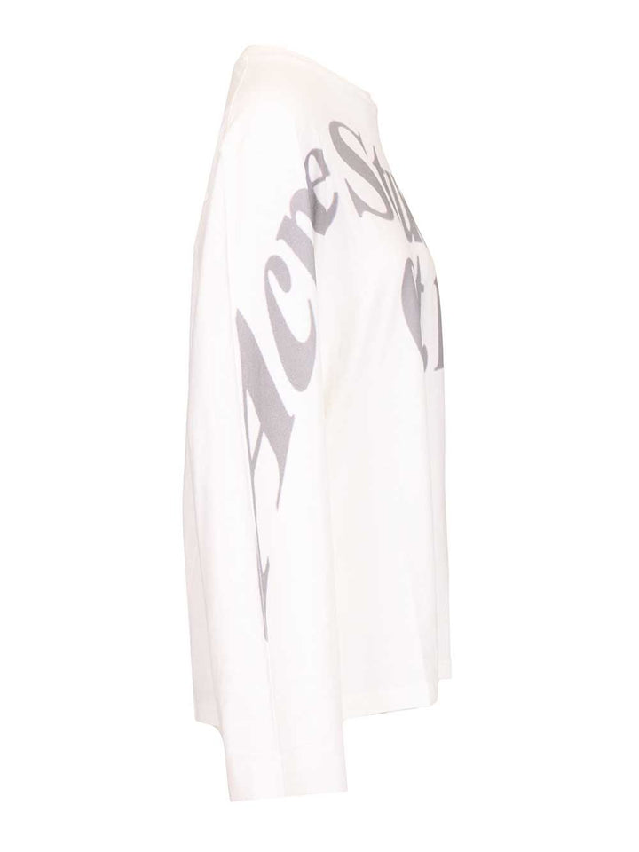 Acne Studios Logo T-Shirt - White | fba79b778c40246709b8811688f872b19e2e5c73