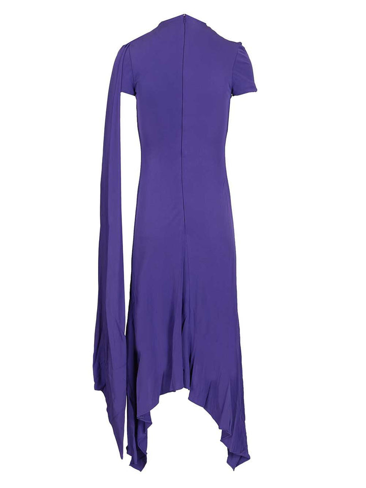 Acne Studios Layered Dress Dresses - Violet | 33d74e6a139ad7ecb598c235edf4ffc06e40e437