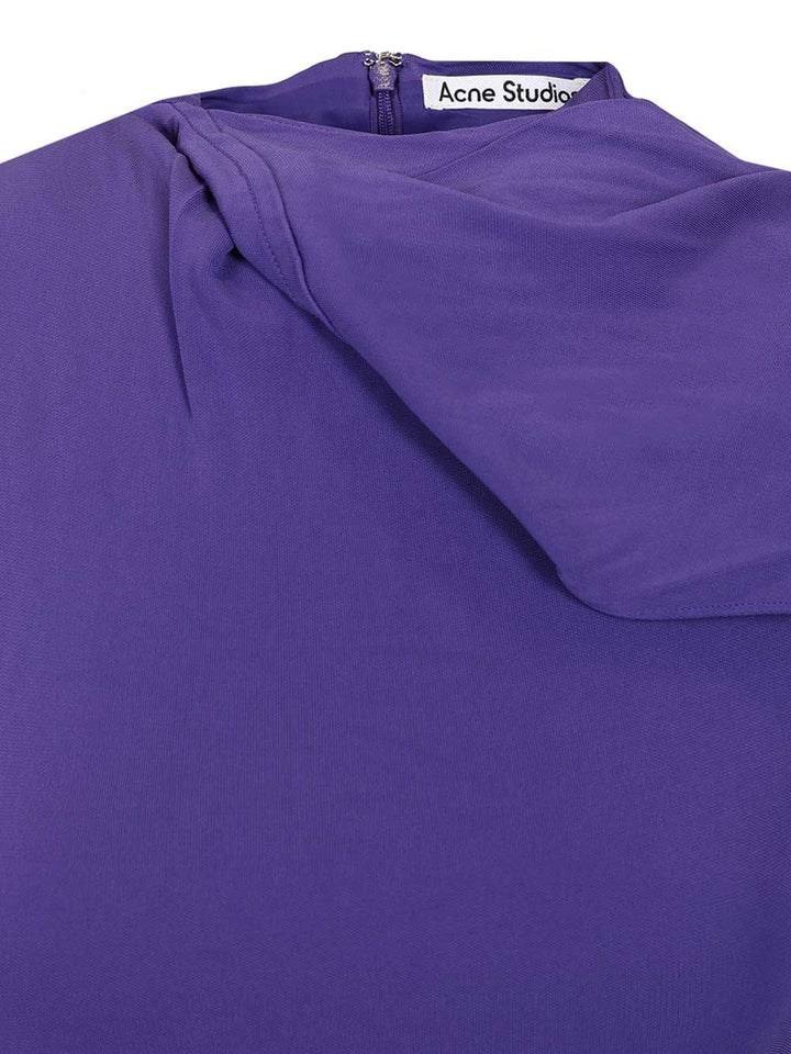 Acne Studios Layered Dress Dresses - Violet | bcdb0e2ea788bfa19eb748606bf1919e9542551a