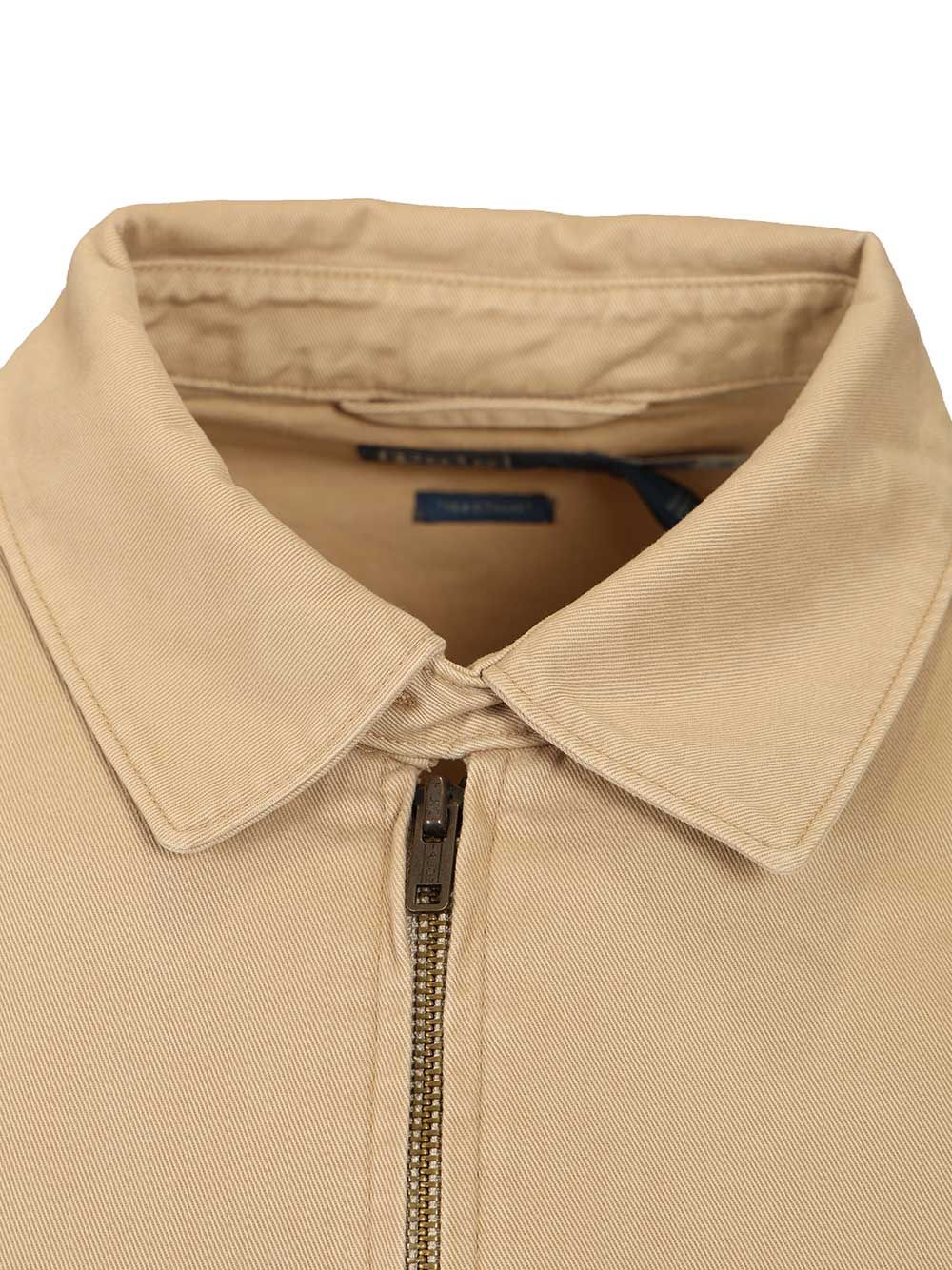 Polo Ralph Lauren Lined-Windbreaker Piece Dyed Cotton Twill Jackets - Beige | 30ad527d586028d9fcc08ab7fe7fe0212998b521