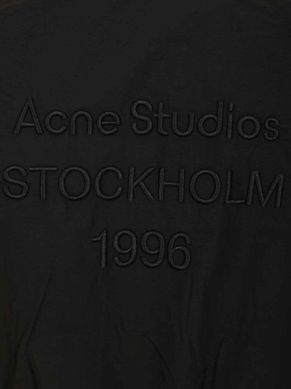 Acne Studios Technical Jacket With Logo Jackets - Black | 4b14c6613a4c3350e835877e7895ccdb2a4d36f0