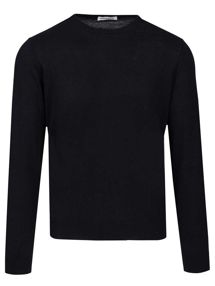 Al Duca D'Aosta Sweater In Cashmere And Silk Blend Knitwear - Blue | abffd236d01b07caa1d3cb051d6c2fb06d0e4bc4