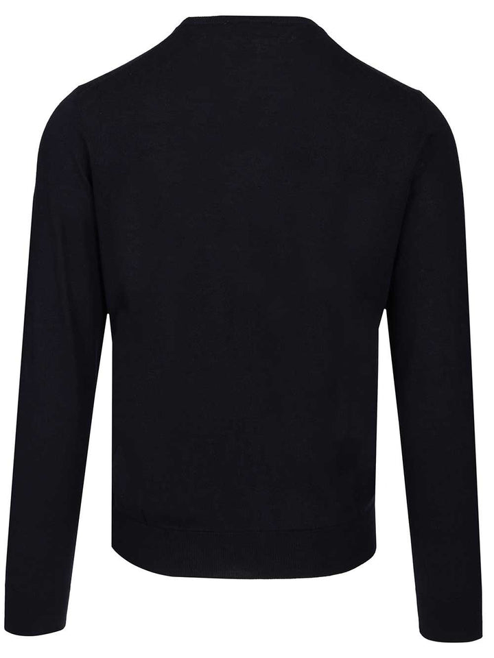 Al Duca D'Aosta Sweater In Cashmere And Silk Blend Knitwear - Blue | e9bfc05edbb99f3b89491c1873667e5179d0d09a