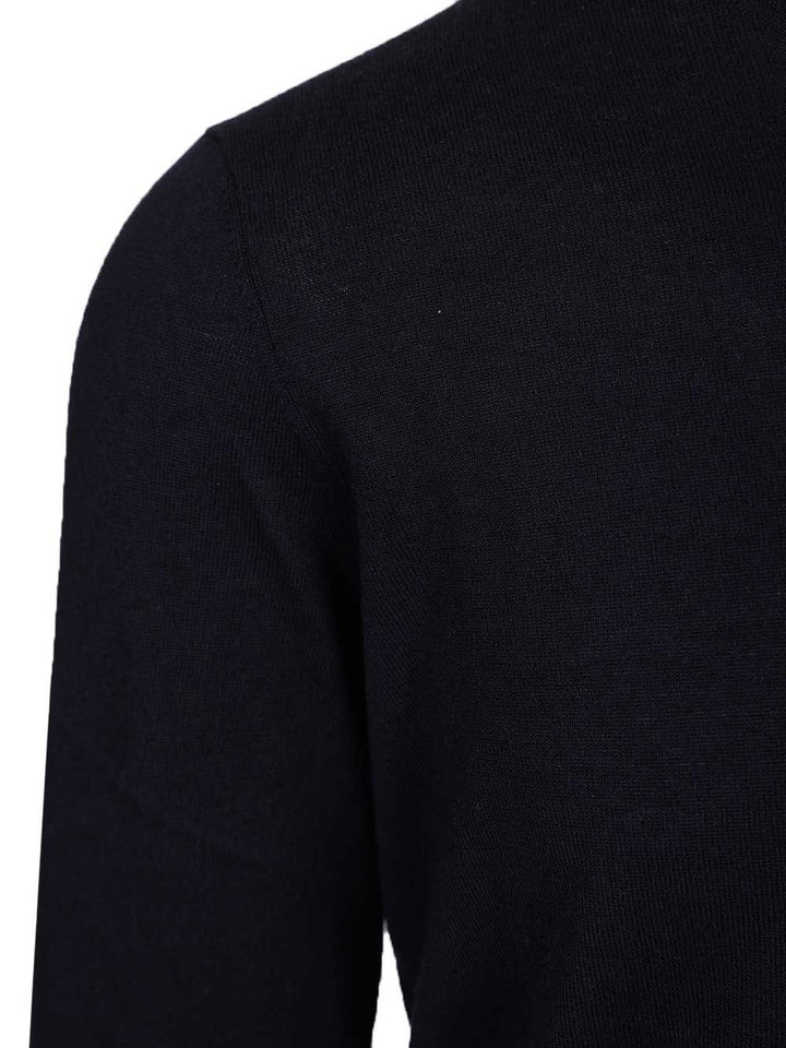 Al Duca D'Aosta Sweater In Cashmere And Silk Blend Knitwear - Blue | 8c3d5a9a56ddd28575b36ac9524d1740e6b42294