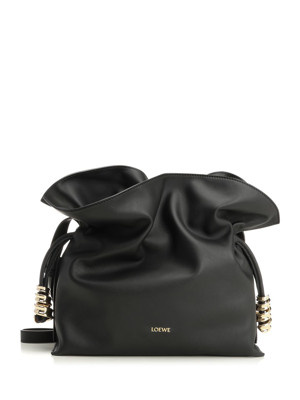 Loewe Flamenco Clutch Coil M Handbags - Black | 79c82b8c00735218200c8910f9ec847f37e602fe