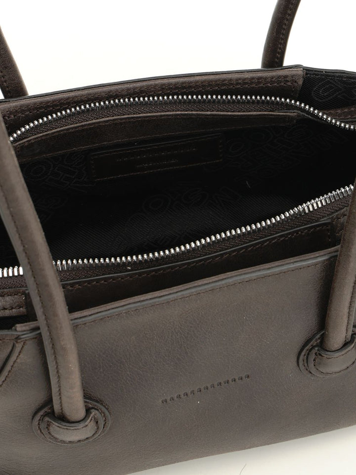 Margesherwood Boat Shopper Small Cow Leather. Crossbody Bags - Brown | 35d391d96b459b8f8ba514d47d50e77b9d716d53