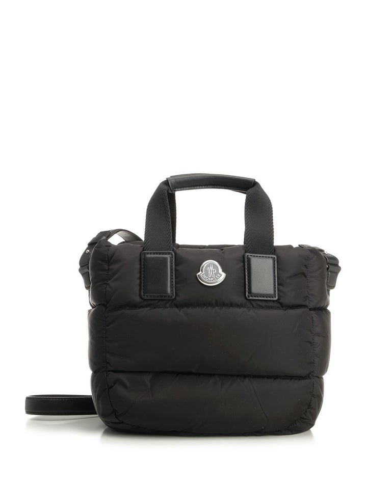 Moncler Mini Caradoc Tote Bag Backpacks & Travels - Black | 0a970b6eb73f62abbc1b8e07b2e08fea695bb082