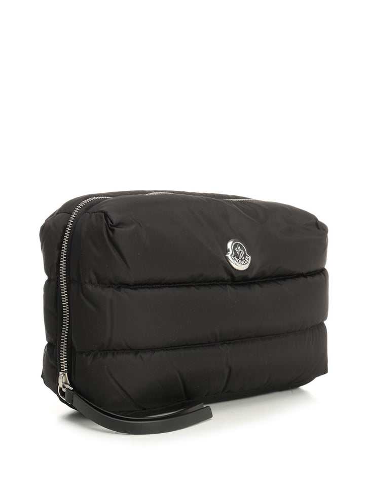 Moncler Caradoc Quilted Beauty Case Small leather goods - Black | 6b2bbd2208c6ef00de80174e8e5df698790a2e93