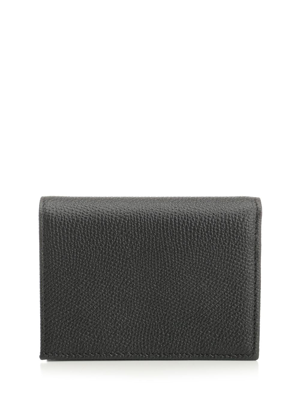 Valentino Garavani Vlogo Signature Flap French Wallet Wallets - Black | 0fdfa9fa42c78535bc507e9eddbb123b9e1f7c0c