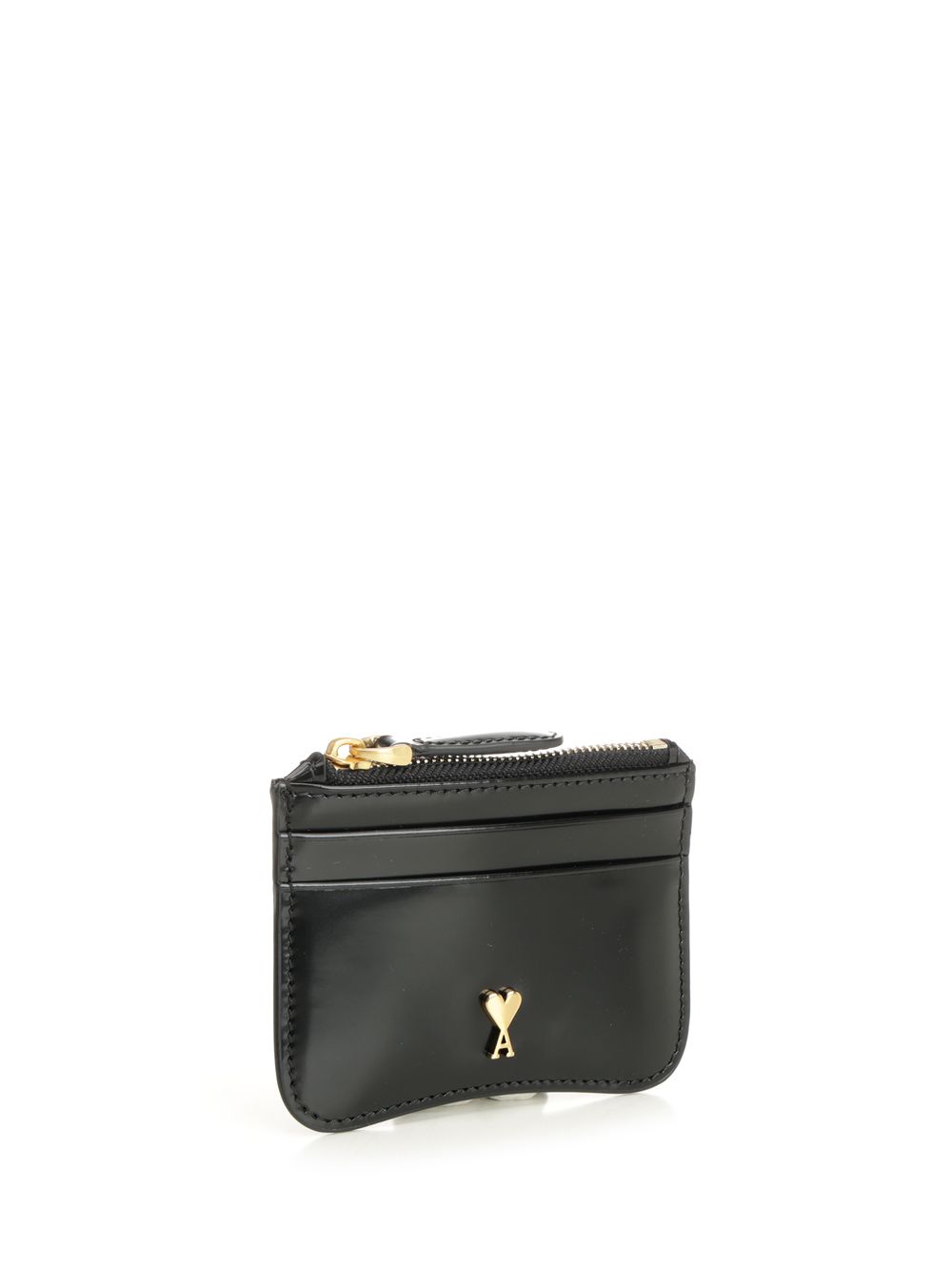 Ami Zip Card Holder Wallets - Black | 819de77c8aa5755ced68b271ee3b919712857c32