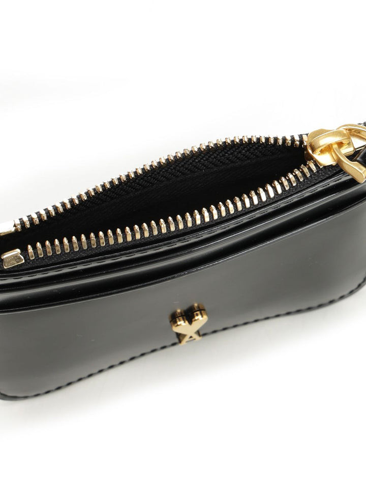 Ami Zip Card Holder Wallets - Black | c3aea78216aca6147454492f7d167a162ed62436