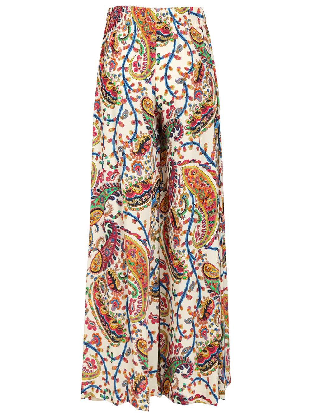 Etro Wide Leg Trousers - Multicolor | 4e75fda5e4b0ca4015cbbdb2efa819194f3a1be7