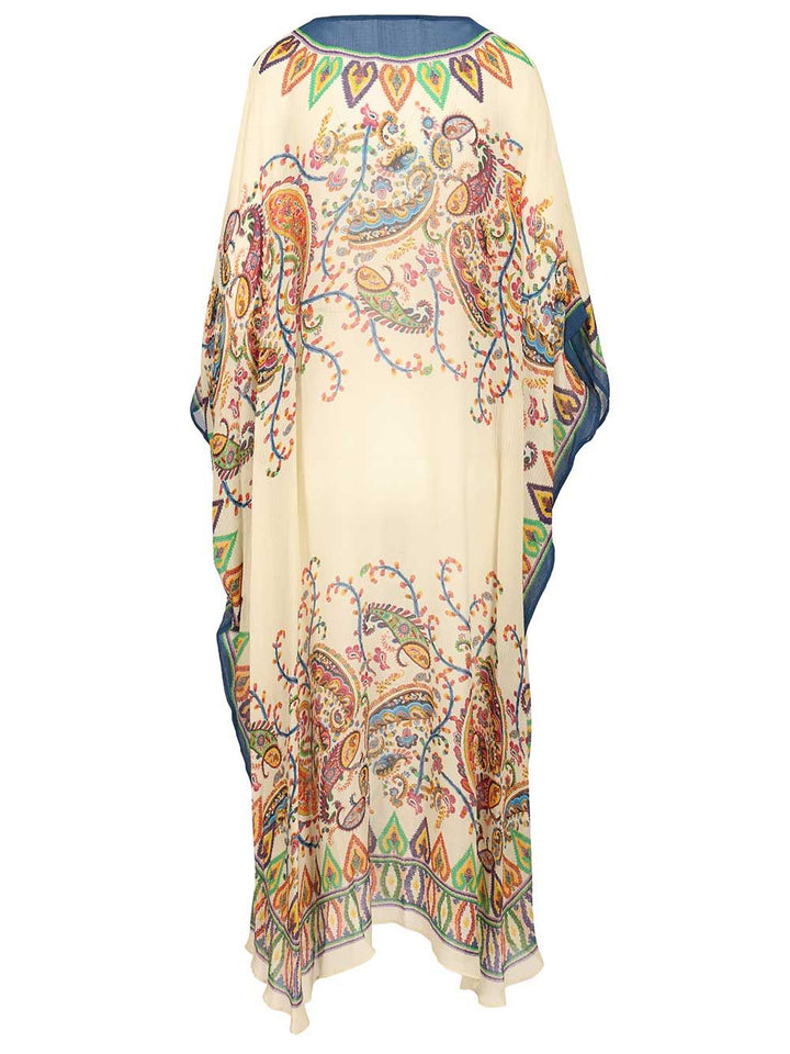 Etro Kaftan With Paisley Print Swimwear - Multicolor | 873901a732077e06afb4f453a11edacc34eb476d